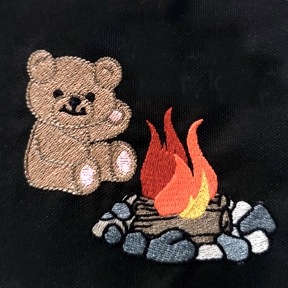 Fire with Baby Bear